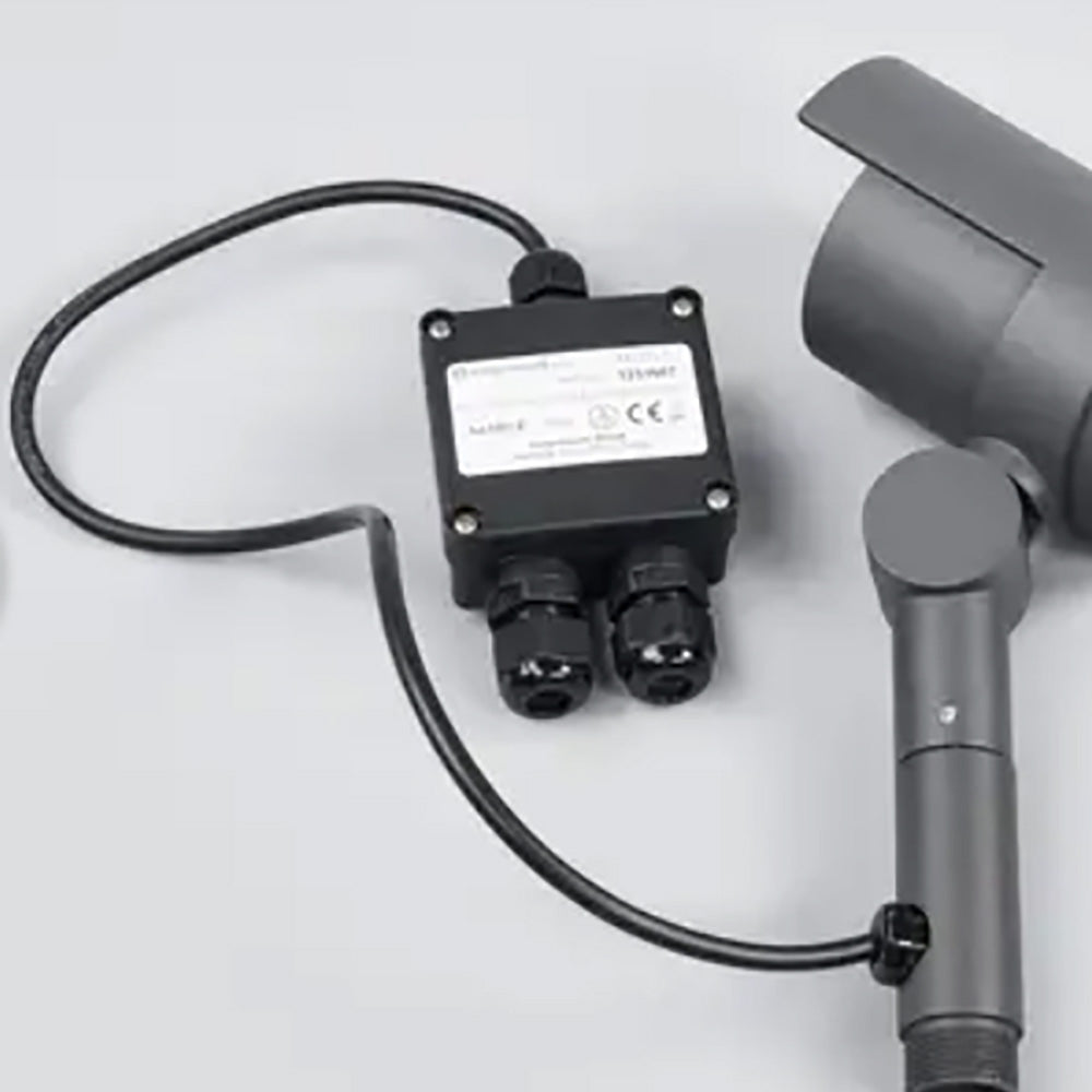 Brumberg LED-Erdspießstrahler 65272103 anthrazit schwenkbar IP65 mit 6W LED warmweiß 3000K und Erdspieß für flexible Akzentbeleuchtung von Pflanzen im Garten