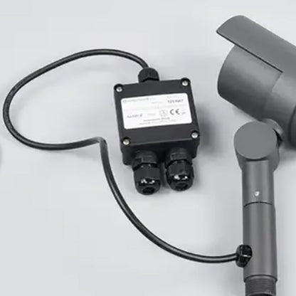 Brumberg LED-Erdspießstrahler 65272103 anthrazit schwenkbar IP65 mit 6W LED warmweiß 3000K und Erdspieß für flexible Akzentbeleuchtung von Pflanzen im Garten