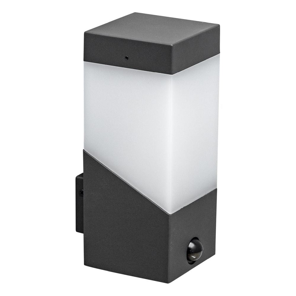 EVN Wandleuchte WWL441015S wetterfeste LED-Außenwandleuchte für stilvolle Fassaden- und Eingangsbeleuchtung im Außenbereich