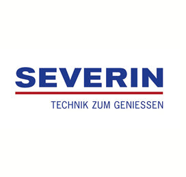 severin logo auf weissem hintergrund