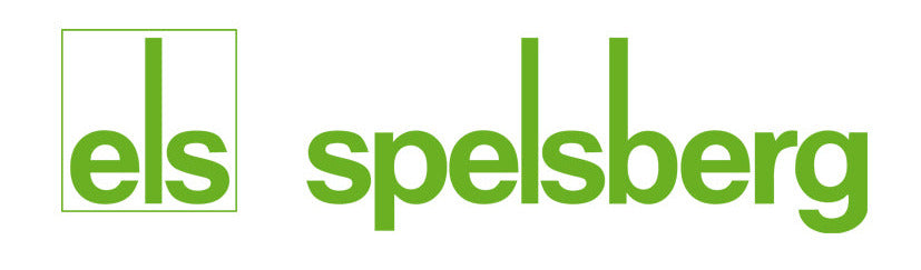 Grünes Spelsberg-Logo mit stilisiertem ‚els‘-Symbol in einem Quadrat links und dem Schriftzug ‚spelsberg‘ rechts auf hellem Hintergrund.