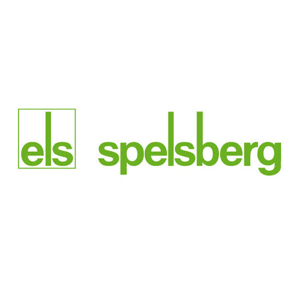 Grünes Spelsberg-Logo mit stilisiertem ‚els‘-Symbol in einem Quadrat links und dem Schriftzug ‚spelsberg‘ rechts auf hellem Hintergrund.