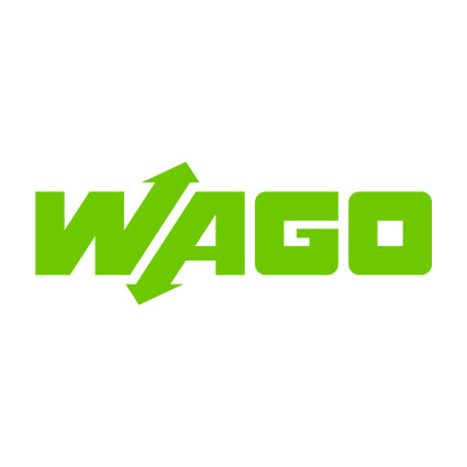 Grünes Wago Logo vor weißem Hintergrund